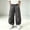 Dark Gray # Boys Pants, variant on Falkdiz Boys Cargo Pants Outdoor Loose Pockets Wide Leg Open Bottom Pantalones Relaxed fit Trousers for Boys Stylish, Dark Gray, Size: 5-6 Years