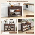thumbnail image 6 of Spaco 3-tier Console Table with 2 Drawers for Living Room Entryway, Entryway Table Hallway Table, Storage-Friendly Hallway Table for Foyer & Entry Spaces, 6 of 7