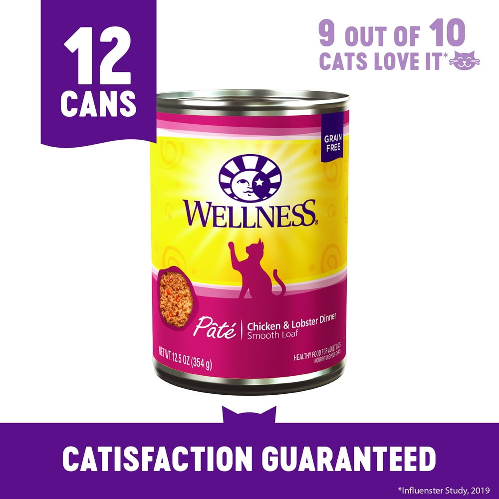 Wellness Complete Health Natural Grain Free Wet Canned Cat Food