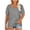 Dark Gray, variant on Npasoilc T-Shirts for Women Plus Size Short Sleeve Crew Neck Solid Color Puff Sleeve Loose Summer Fashion Tops