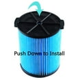 thumbnail image 4 of Vacuum Replacement Filter, Washable High Efficiency Wet Dry Vacuum Filter  For VF5000, 4 of 8