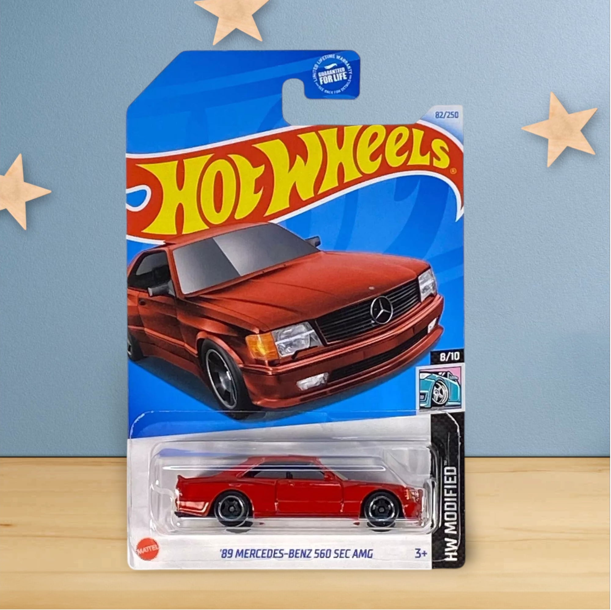 Hot Wheels '89 Mercedes-Benz 560 SEC AMG - Modified Series 8