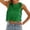 Z-Green850, variant on JIAYUE Women's Tank Tops Solid Color Sleeveless Casual Summer For Everyday Wear Comfortable Round Neck Design With Stylish Tie Detail Suitable For Vacation Leisure Female Vest