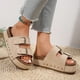 thumbnail image 5 of WILLBEST Sandalias De Plataforma Para Mujer, Sandalias De Cuña Para Mujer, Sandalias Con Punta Abierta Y Tira Trasera, Zapatos Bohemios De Vacaciones Para Damas, 5 of 8