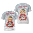 thumbnail image 3 of Hello Welcome Winter Maine Coon Holding Snow Globe Snowman All Over Print 3D Shirt Unisex Merch Cat Lover Kitten Owner Gifts - 13015, 3 of 6