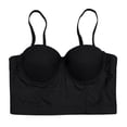 thumbnail image 4 of BUIGTTKLOP Corset Tops for Women Sleeveless Going out Crop Tops Backless Club Party Vest, 4 of 6