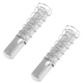 thumbnail image 4 of Door Handle Spindle Bar Silver Stainless Steel 2Pcs 2.1X0.3X0.3In, 4 of 8