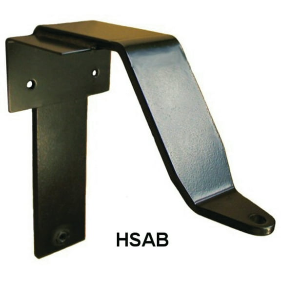 Brophy Products HSAB Black Powder Coated Angled RV Camper Hold Down - 4 Pack