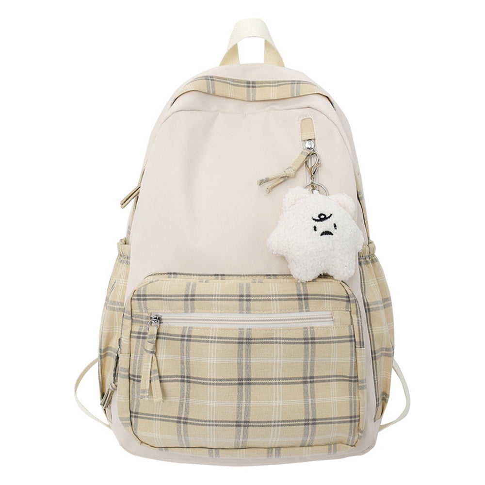 Aesthetic Backpack Backpack Sage Green Backpack for Girls Teens Preppy