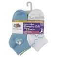 thumbnail image 2 of Girl's 10+3 Flat Knit Low Cut Socks 13 Pack, 2 of 4