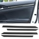 thumbnail image 4 of Interior 4 Unids/Set Estilo De Fibra De Carbono Panel De Puerta Interior Ajuste De Rayas Cubierta Interior Del Coche Reacondicionamiento Ajuste Para 10th 2016-2019, 4 of 7