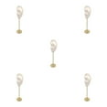 thumbnail image 2 of kurtrusly Earring Display Stand Human Ear Model Organizer Holder Showcase Stud Jewelry Left Ear White Height: 18cm 5Set, 2 of 6
