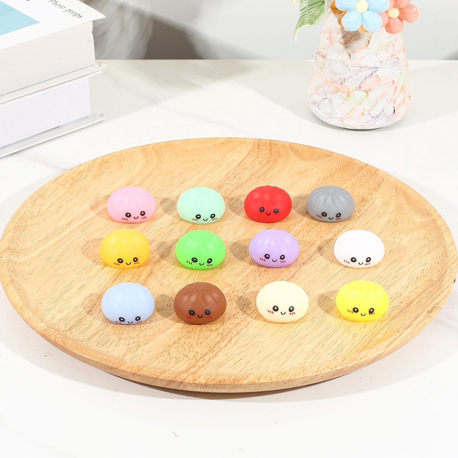 Crazy Fun RMS 24 Surprise Dumpling Advent Calendar Edition Fidget Toys Christmas Countdown Stress Relief Squishy for Kids