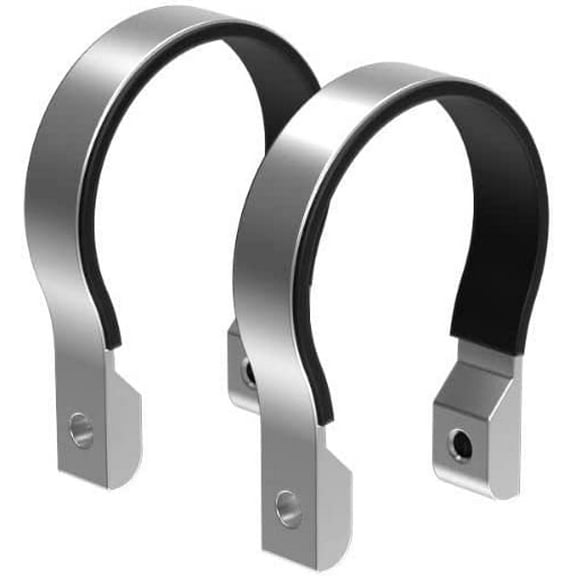 Diamond Audio CL225B 2.25" Clamp Ring, 4 pcs, Silver, BlackDiamond Audio CL225B 2.25" Clamp Ring, 4 pcs, Silver, Black