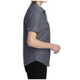 thumbnail image 3 of Yellow Rooster Women's Short Sleeve SuperPro Oxford Shirt Black XS, 3 of 6