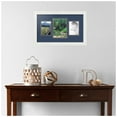 thumbnail image 2 of ArtToFrames Collage Photo Picture Frame with 1 - 5x7 and 2 - 3.5x5" Openings, Framed in White with Midnight Blue and Black Mats (CDM-3966-376), 2 of 8