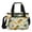 Coconuts and Pineapples Pattern, variant on Insulated Cooler Bag with Multiple Pockets Lightweight Lunch Box Tote for Travel Beach Camping Office Colorful Stars Pattern