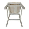 thumbnail image 4 of International Concepts Slatback Bar height Stool - 30" Seat Height, 4 of 12