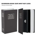 thumbnail image 5 of 11.5 x 8 x 4.5cm Book Safe Combination with Key Secret Safe Hide Money Jewelry Safe Containers Disguised Metal Lock Box Fake Book Concealment Furniture Hollow Case, 5 of 8