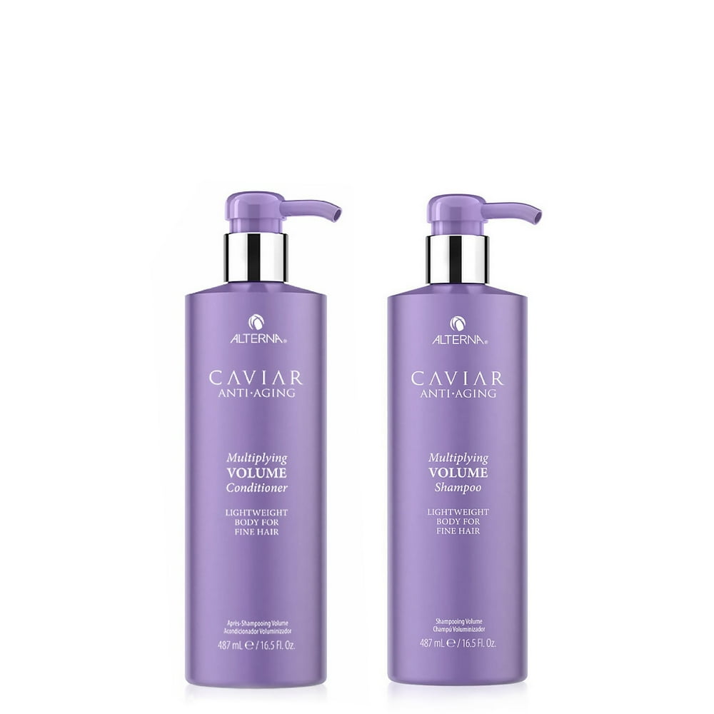 Alterna Caviar Multiplying Volume Shampoo and Conditioner 16.5 Oz / 487