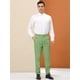 thumbnail image 3 of Pantalones de Vestir para Hombre Lars Amadeus Negocios Ajustados Verde XL, 3 of 6