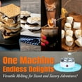 thumbnail image 6 of Electric S’mores Station, Indoor Tabletop Marshmallow Roaster Kit with 4 Trays & 4 Forks, Blue, 6 of 8