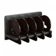 thumbnail image 1 of Lipstore Acrylic CD Holder Holder Stand CD Storage Rack for Living Room Shelf Desktop black and dark red, 1 of 8