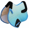 thumbnail image 3 of Horse English Contoured Cotton Quilted Close Contact Trail Saddle Pad Ombre72174, 3 of 4