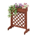 thumbnail image 3 of Planters G10095 A Soulevé la Boîte de Jardinière et 44; Cèdre Rouge, 3 of 4