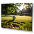 thumbnail image 2 of Designart "Golf Putting Green Calm III" Sports Canvas Art Print, 2 of 5