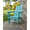 thumbnail image 2 of POLYWOOD Modern Outdoor Adirondack Chair in Lime, 2 of 2
