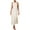 01 Beige, variant on Maxi Dresses for Women Maxi Dresses Ribbed Lounge Tank Long Dresses Elegant Halter Neck Casual Sleeveless Summer