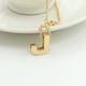 thumbnail image 1 of Collar para mujer, joyería para mujer, joyería de moda para mujer, regalo para mujer, 26 letras en inglés, cadena con nombre, colgante, collares, joyería para mujer, 1 of 2