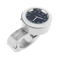 thumbnail image 1 of Thinsony Motorcycle Handlebar Clock Durable And Waterproof Long Service Life Easy Silver, 1 of 6