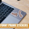 thumbnail image 2 of Juego de pegatinas HUOGUO Penis Funny Prank, 10 unidades, para álbum de recortes y portátil, 2 of 5