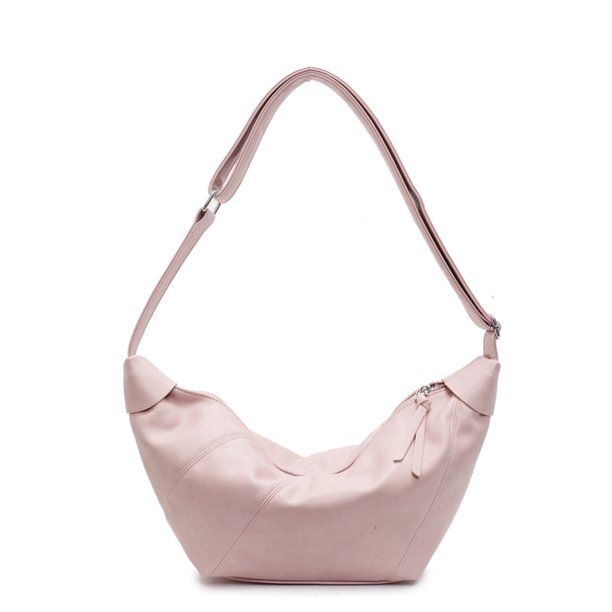 Bolso de gran capacidad para mujer, nuevo bolso bandolera informal y versátil de diseño exclusivo, bolso de viaje de moda tipo dumplings, 2025