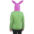thumbnail image 2 of Bob's Burgers Louise Juniors Costume Zip Up Hoodie Sweatshirt, 2 of 2