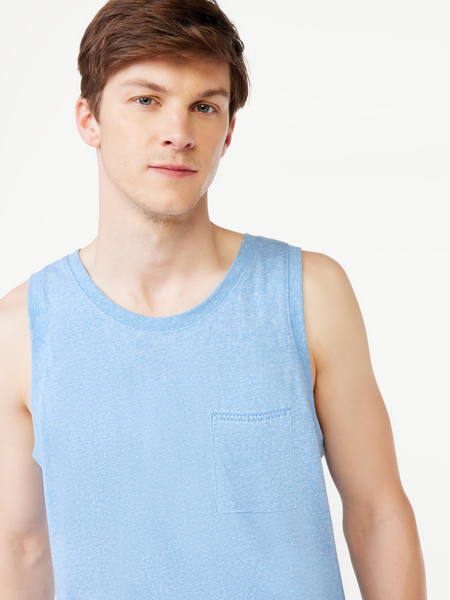 Free Assembly Men's Snow Heather Tank Top