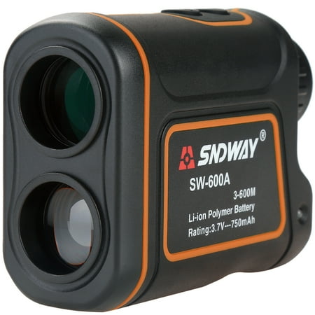 Ladies Waterproof Golf Golf Rangefinder 656 Yards 8X Magnification IP54 Waterproof, Rechargeable Laser Rangefinder Laser Binoculars ()