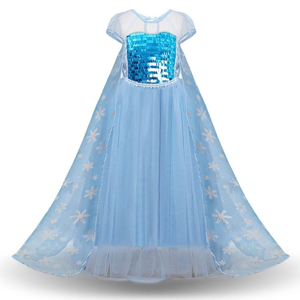 Disfraz de Carnaval para niñas, Rapunzel, Elsa, Anna, unicornio, Bella, Cenicienta, disfraz para fiesta de cumpleaños Fivean unisex