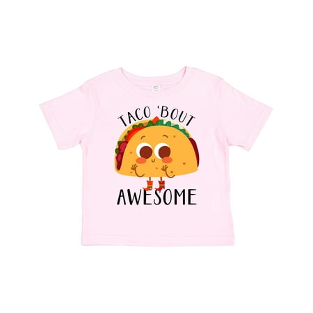 

Inktastic Taco Bout Awesome Gift Toddler Boy or Toddler Girl T-Shirt