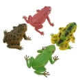 thumbnail image 7 of ULTNICE 4 Pcs Lovely Frogs Ornaments Plastic Vivid Color Frog Statue Decorations for Fish Tank, 7 of 7