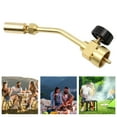 thumbnail image 6 of Niovtt Full Copper Propane Torch Head Pencil Flame MAPP Flame Gun for Soldering/Brazing, 6 of 8