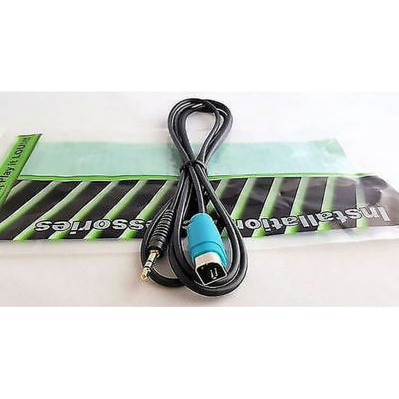 3.5mm AUX Input Full Speed Cable for iPOD MP3 ALPINE KCE-237B replace KCE-433iV