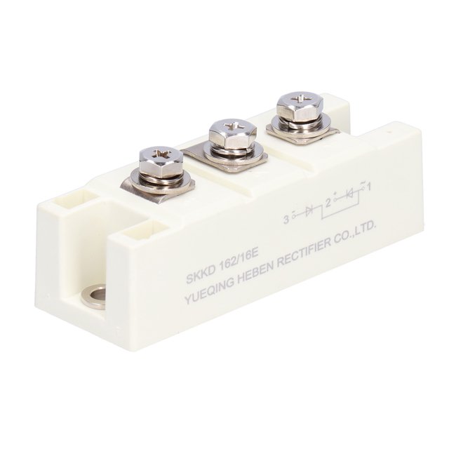 Puente Rectificador 1600V, Módulo De Rectificación 162A SKKD162 Para Electrodomésticos Para Equipos De Potencia Para Control De Distribución De Circuitos ANGGREK 162A Bridge Rectifier