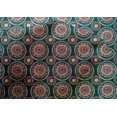 thumbnail image 4 of oneOone Cotton Silk Fabric Floral Block Printed Fabric 1 Yard 42 Inch Wide, 4 of 4