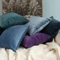 thumbnail image 5 of Lot de 2 Housse de coussin en velours Housse de coussin Housse de coussin décoratif Coussin de canapé Coussin lombaire Housse de coussin Housse de coussin 45x45 cm Vert Malachite, 5 of 5