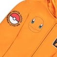 thumbnail image 7 of Pokemon Boys Charmander Zip-Up Hoodie Sweatshirt #0004 Graphic Fleece Jacket Size 4-7, 7 of 7