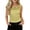 Green, variant on Ohufall Toddler Girls Tank Tops Ruffled Crew Neck 0-5T Summer Tank Top Breathable Solid Color Summer Casual Tank