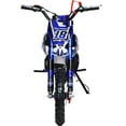 thumbnail image 3 of Moto Cross Pocket Montable Niños Motor Gasolina 45km/h Azul Little Monkey, 3 of 5